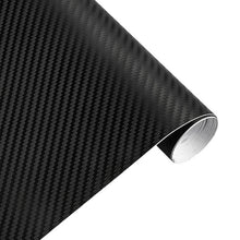 Load image into Gallery viewer, 30cmx127cm 3D Carbon Fiber Vinyl Car Wrap Sheet Roll Film Car stickers and Decals Motorcycle Car Styling Accessories Automobiles