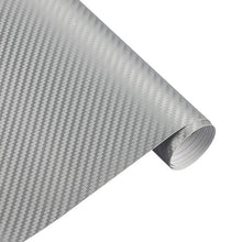 Load image into Gallery viewer, 30cmx127cm 3D Carbon Fiber Vinyl Car Wrap Sheet Roll Film Car stickers and Decals Motorcycle Car Styling Accessories Automobiles