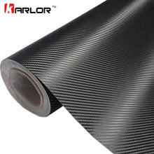 Load image into Gallery viewer, 30cmx127cm 3D Carbon Fiber Vinyl Car Wrap Sheet Roll Film Car stickers and Decals Motorcycle Car Styling Accessories Automobiles